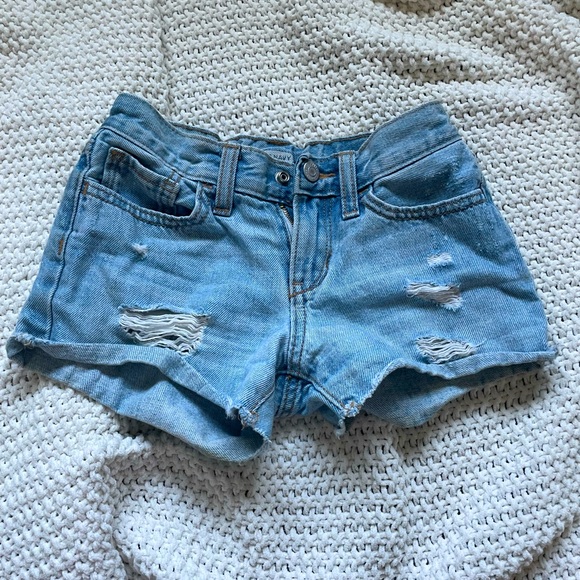 Light blue denim shorts - Picture 1 of 2